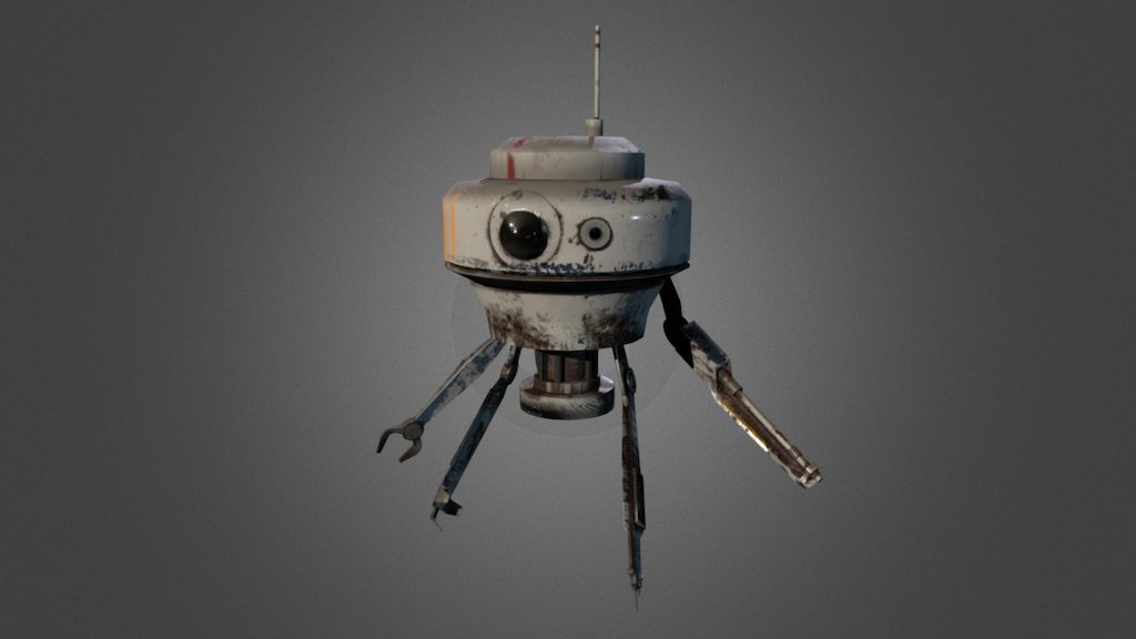 Probe Droid - 3D model by Squidinatree [0b3593a] - Sketchfab