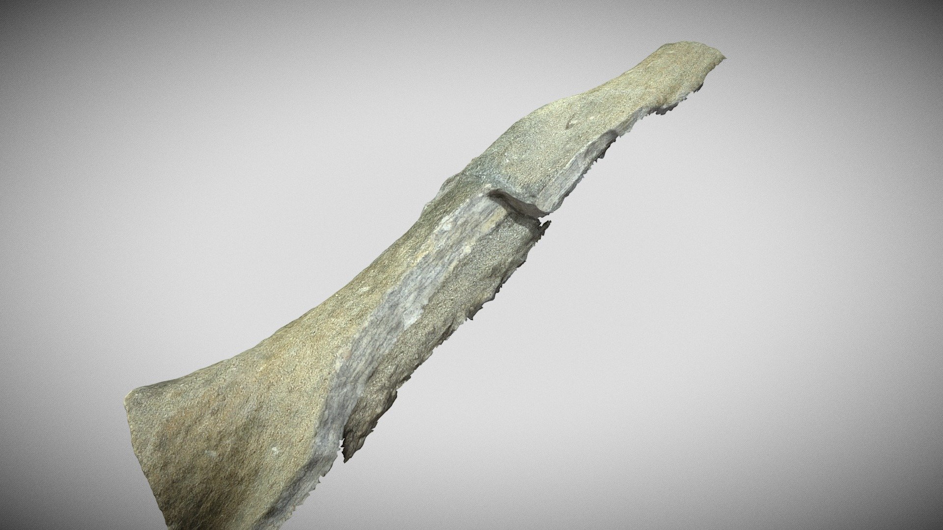 Twisted rod of amphibolite facies gneiss