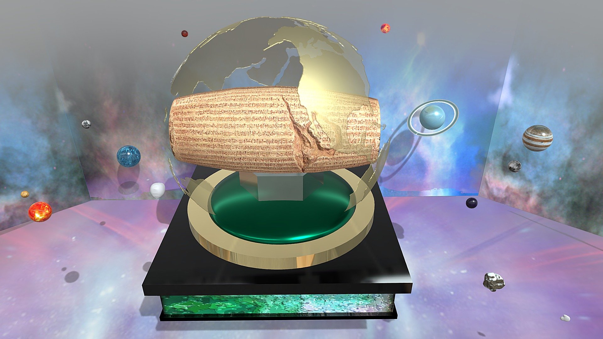 Cyrus Cylinder - 3D model by Farhad.Samey [0b361ee] - Sketchfab