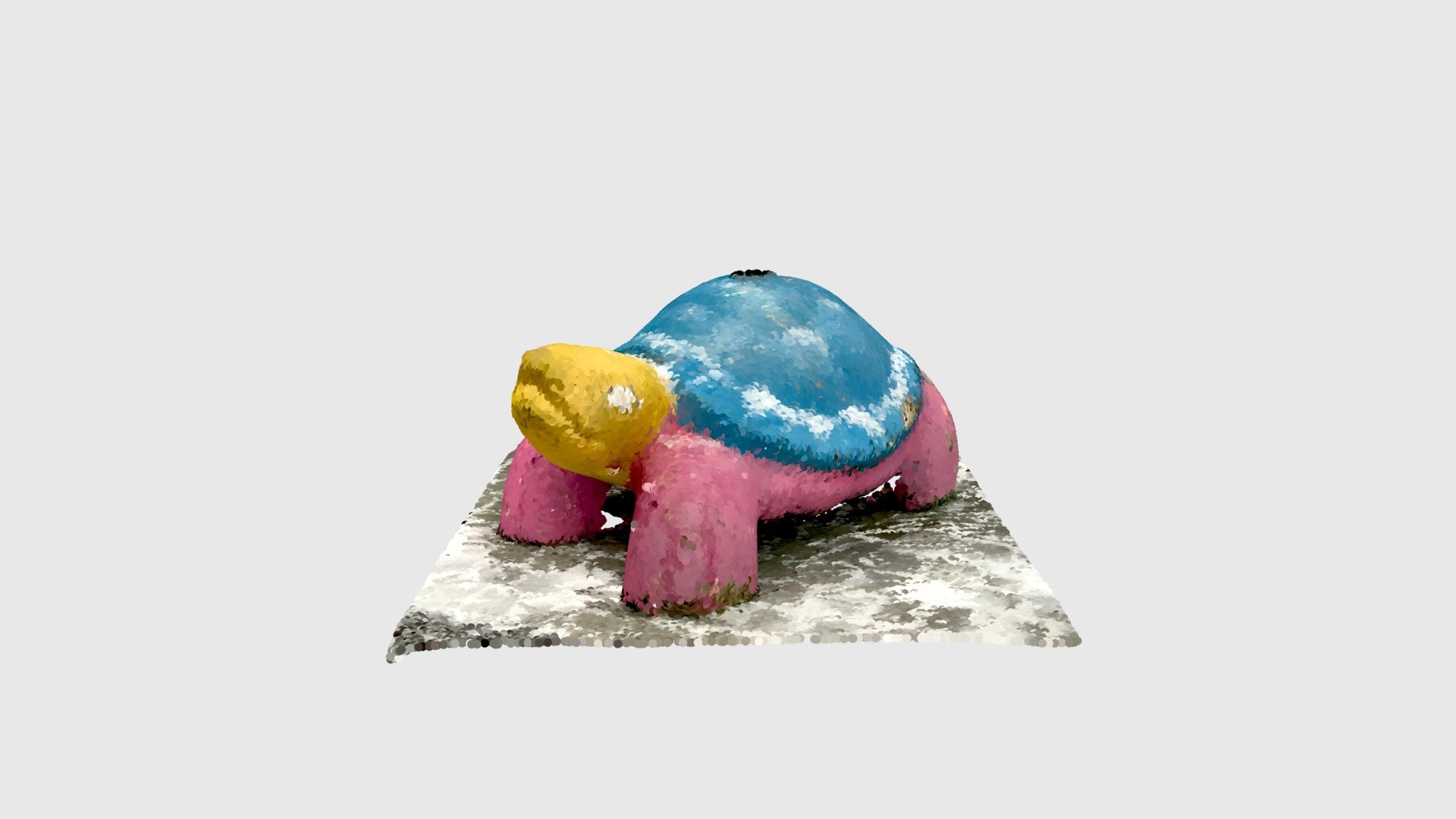 Streetart turtle