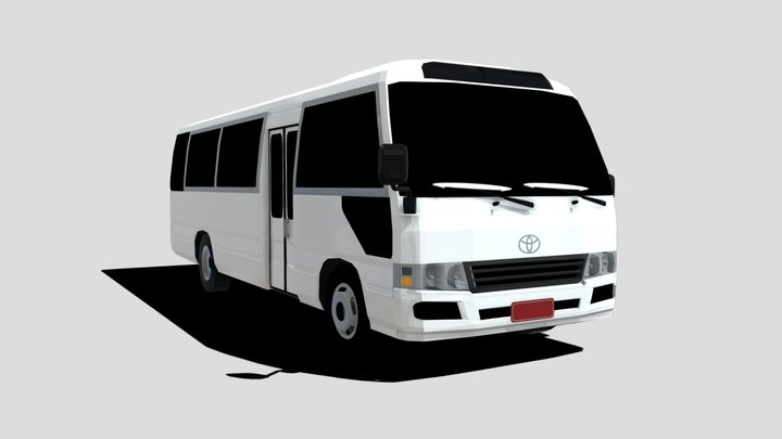 Toyota coaster 3D Model