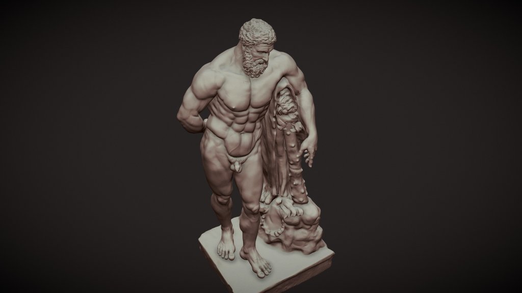 The Punishment- A study of Farnese Hercules