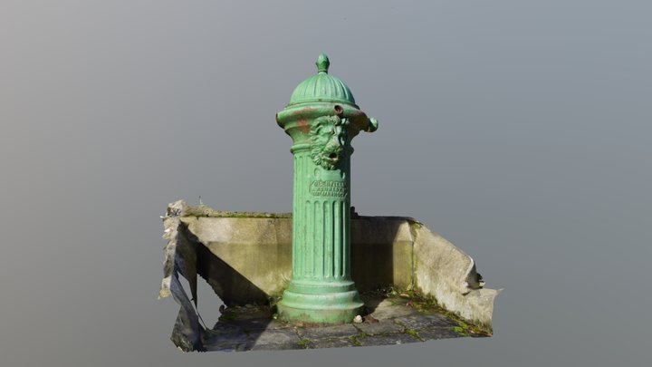 Old Water Tap 3D Model