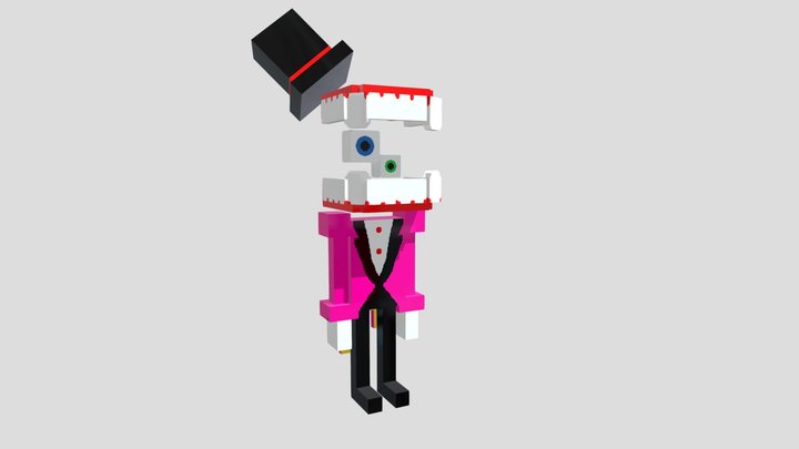 My AU Caine animated – Free 3D Model STL
