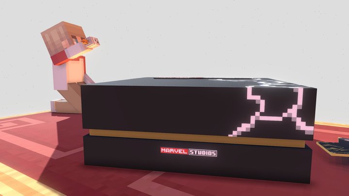 Minecraft - Marvel Box 3D Model