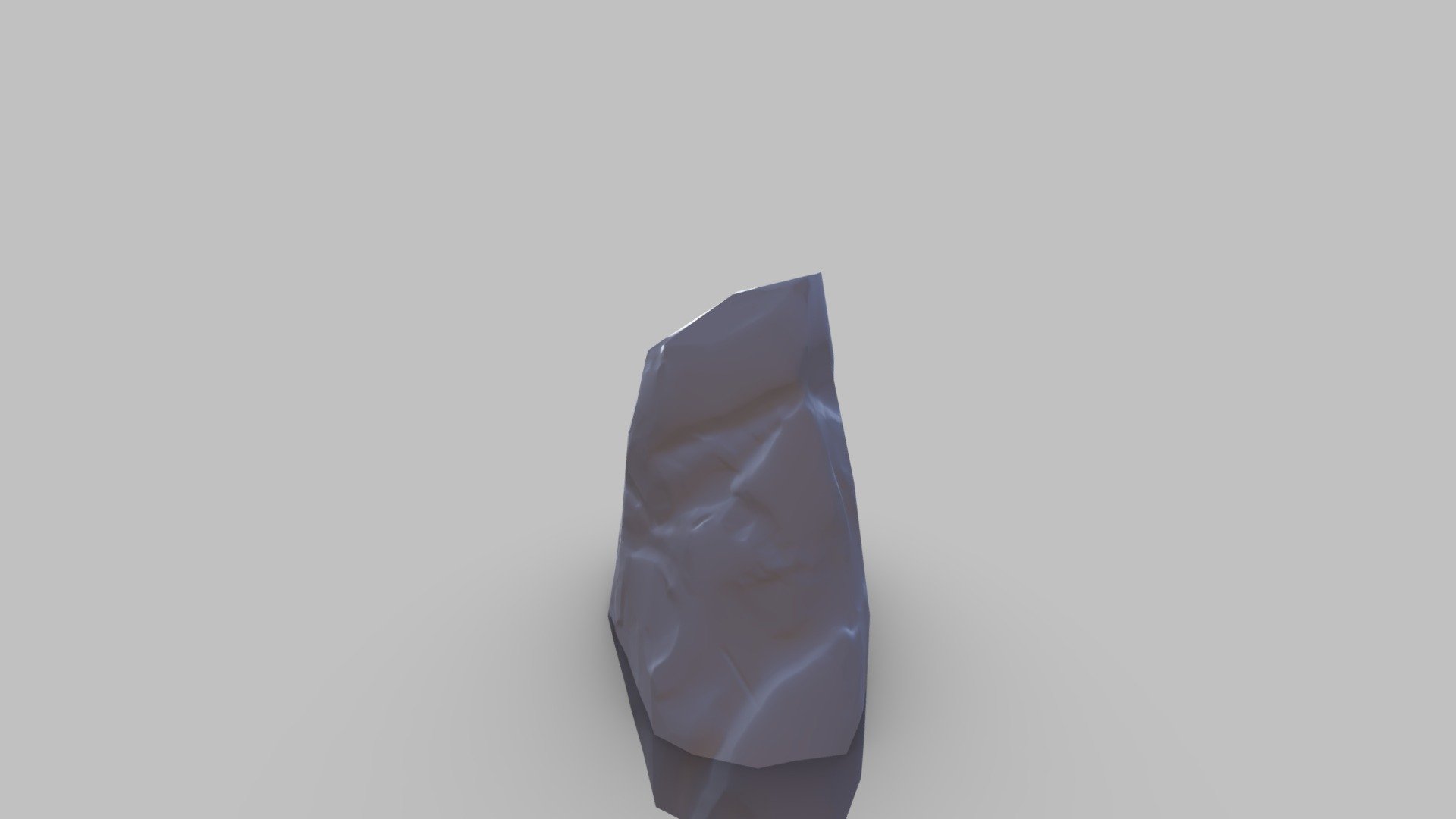 Game ready environmental rock