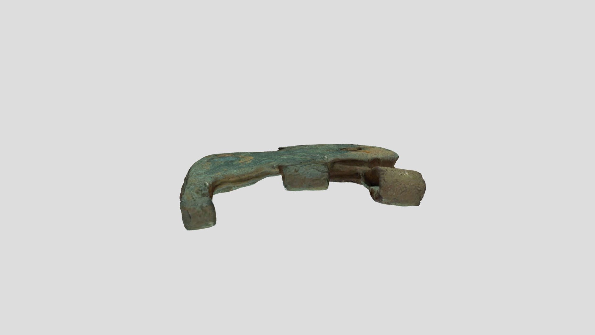Wmid-c2fb5e - Medieval buckle or hinge