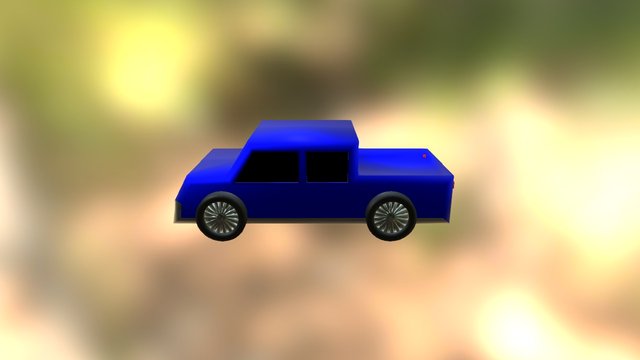 American Truck 3D Model