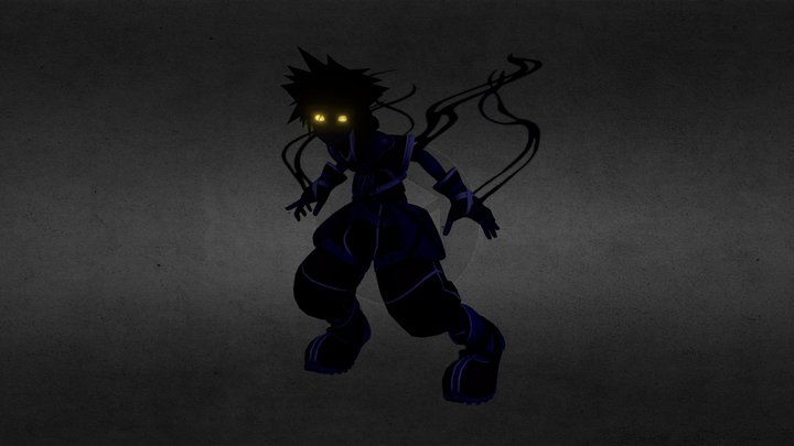 Sora (Anti Form Art) SSBU Styled 3D Model