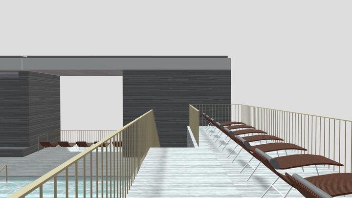 Therme Vals - 5 senses - Touch 3D Model