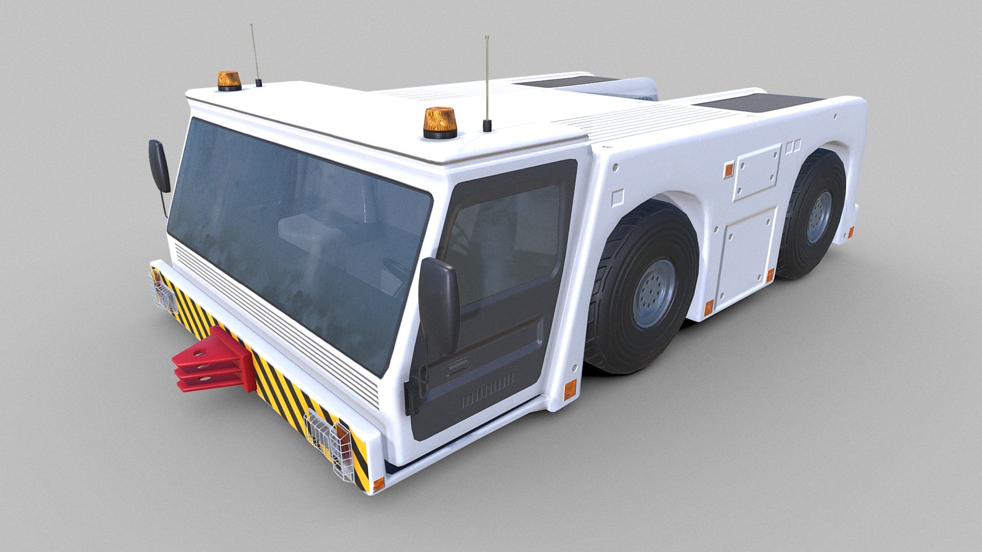 Aircraft Towing Truck - Buy Royalty Free 3D model by Sousinho [0b3cfaa ...