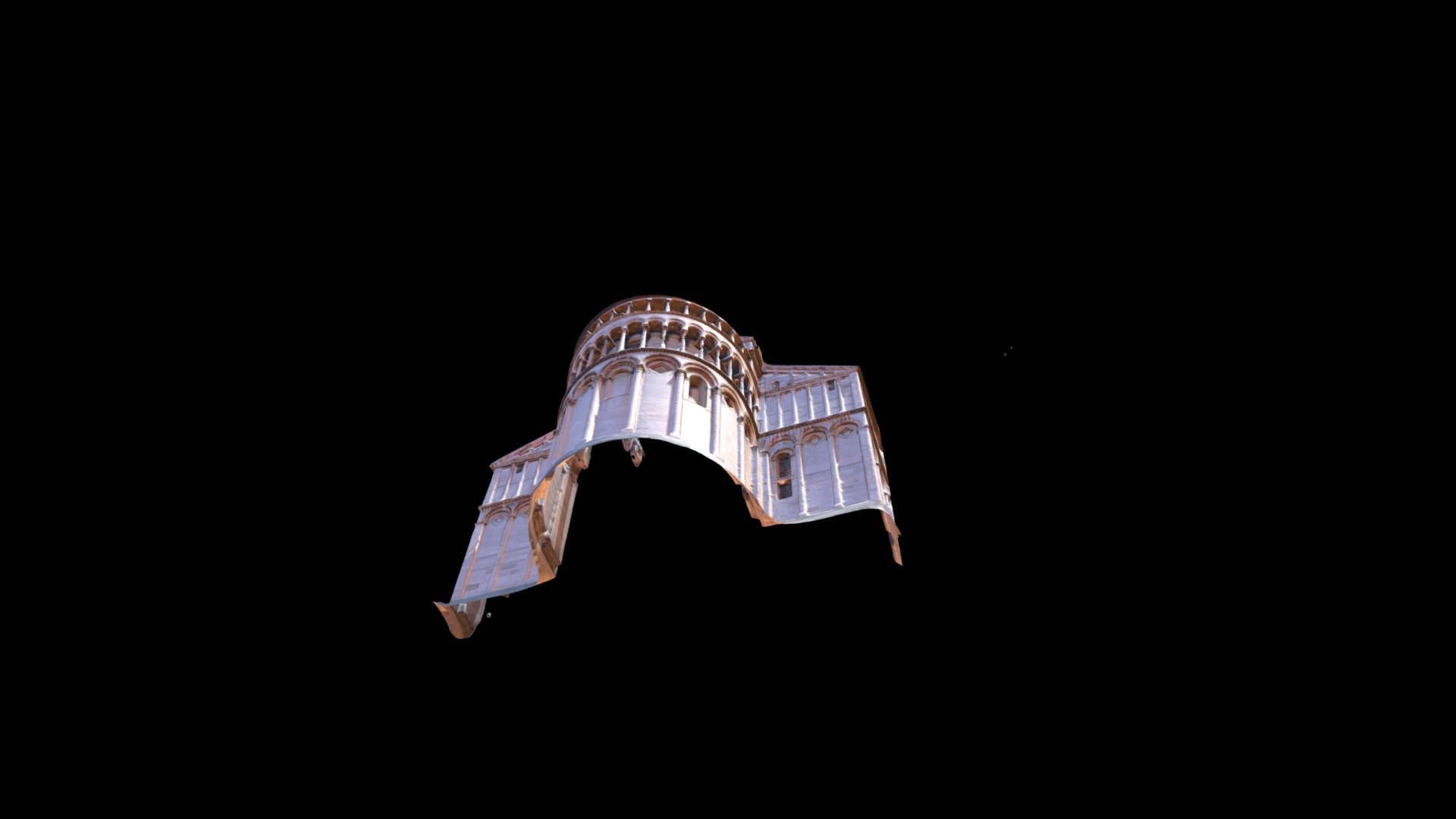 Facade Model With Colmap