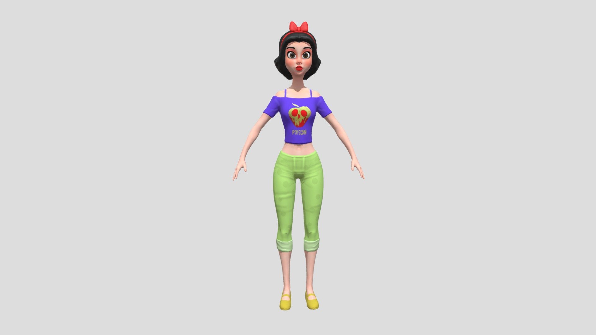 Snow White 3d Model By Azalialeal 0b3e0a1 Sketchfab 