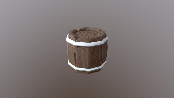 Barrel 2: Edited Version 3D Model
