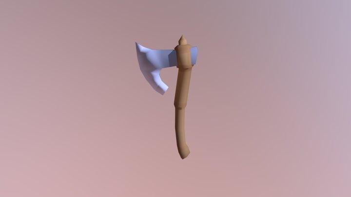 CG cookie texture-painting-an-ax 3D Model