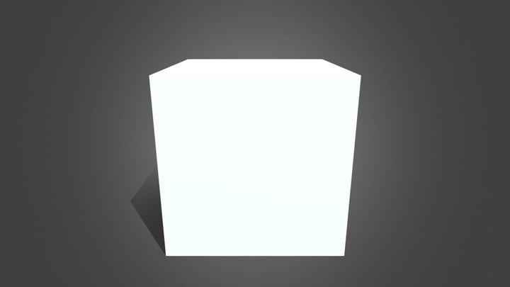 2" perfect cube 3D Model