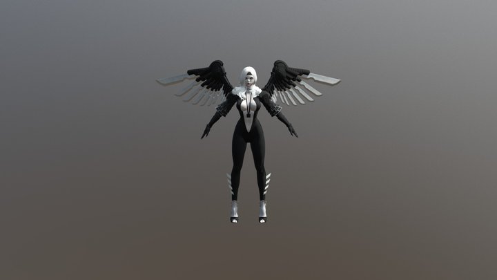Neamhain (Vampire) 3D Model