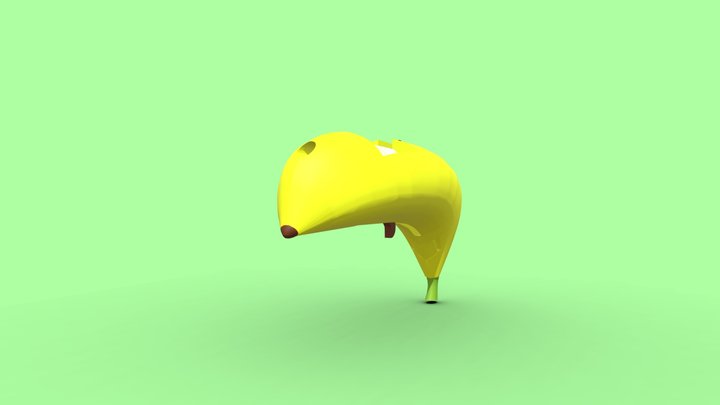 RushToy BananaBlankGun-MK1A 3D Model