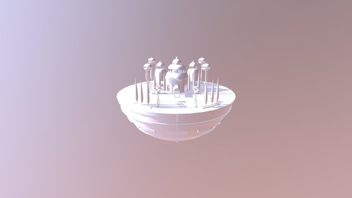 Kamisama Templo 3D Model