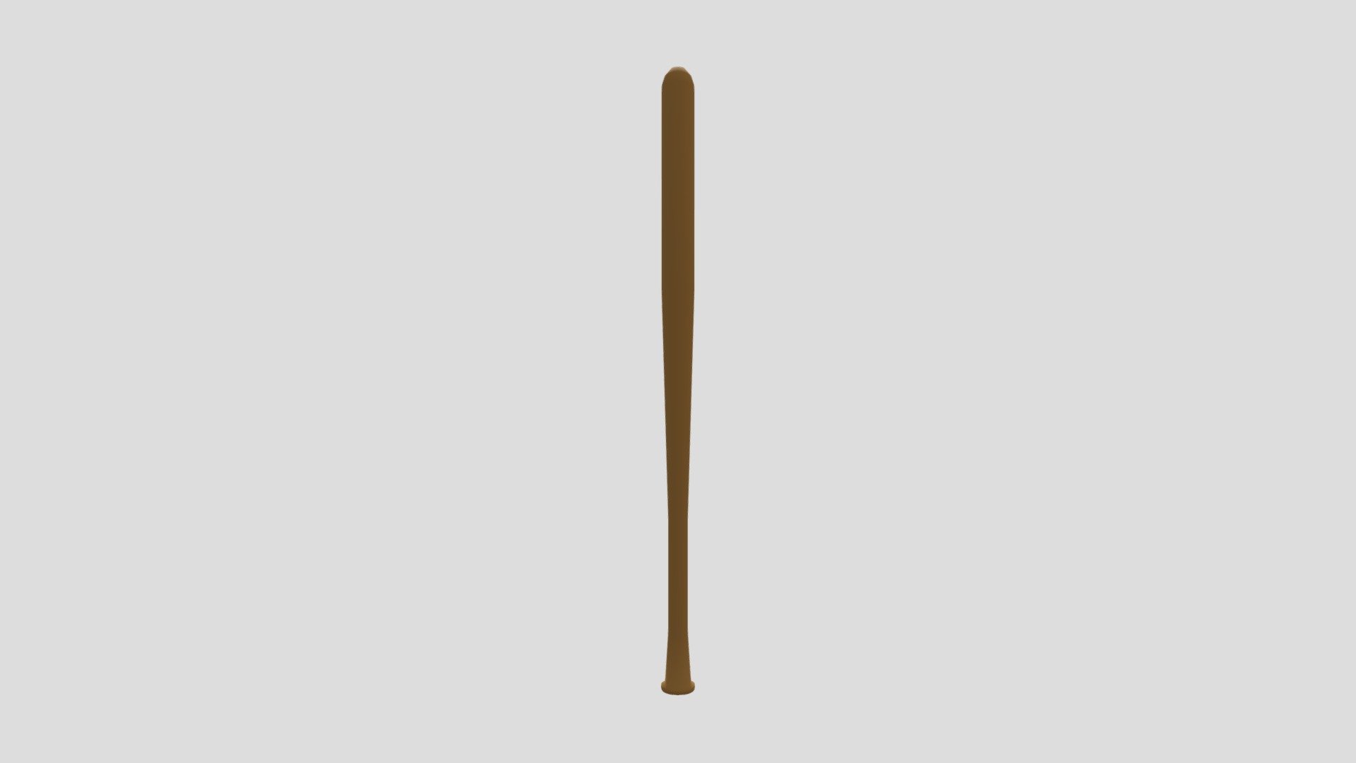 low poly Baseball Bat
