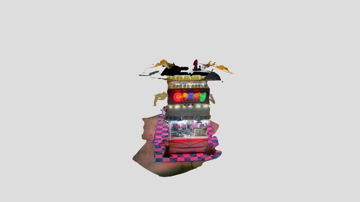 Candy Tower 3D Model