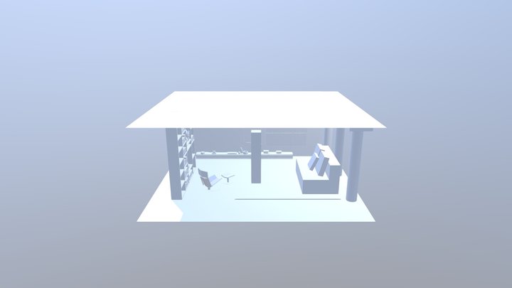 Interior Room 3D Model