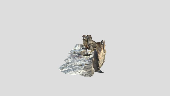 Rochers Palaiseau 3D Model