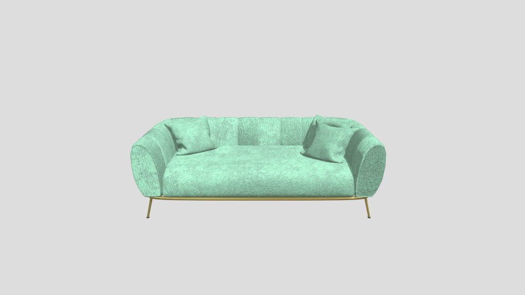 Modern Velvet Sofa
