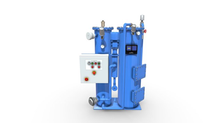 Oily Water Separator 3D Model
