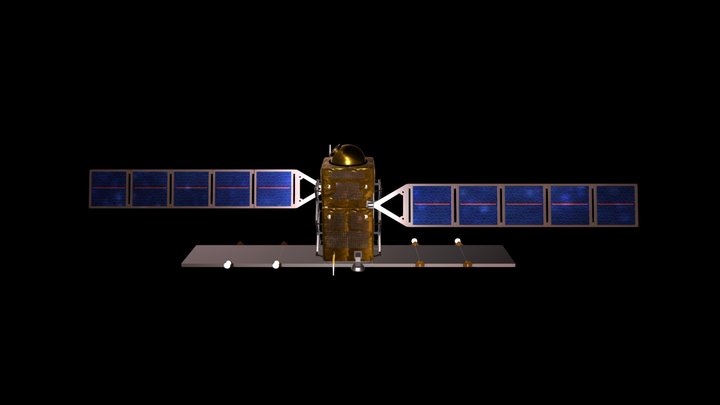 Sentinel 1A 3D Model