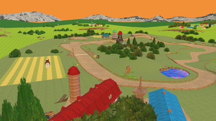 Mario Kart 8 - Wii Moo Moo Meadows – Modello 3D gratuito STL