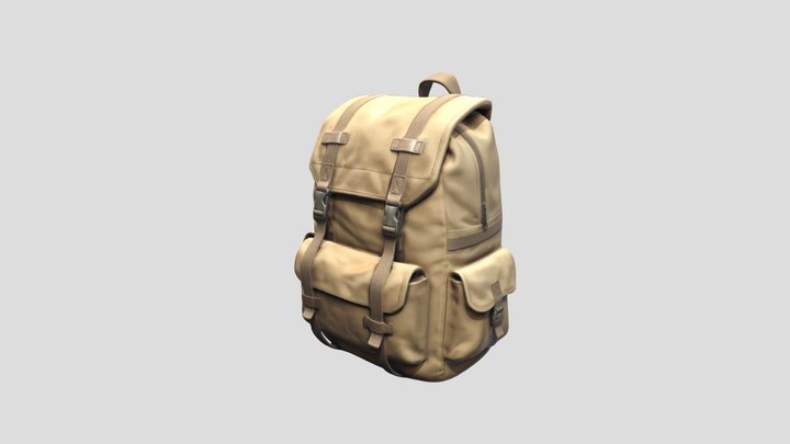 Raider Backpack – Free 3D Model STL