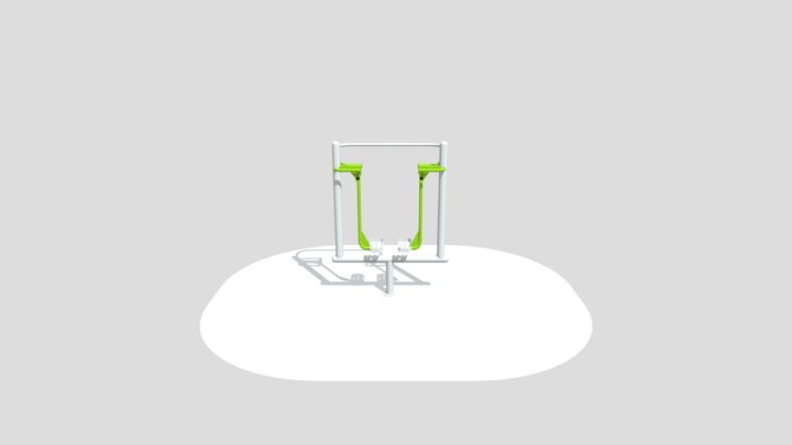 OFC_ Srbija_ Air_ Walker 3D Model