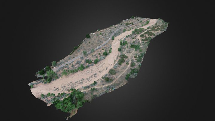 Arroyo Chamiso Santa Fe 3D Model