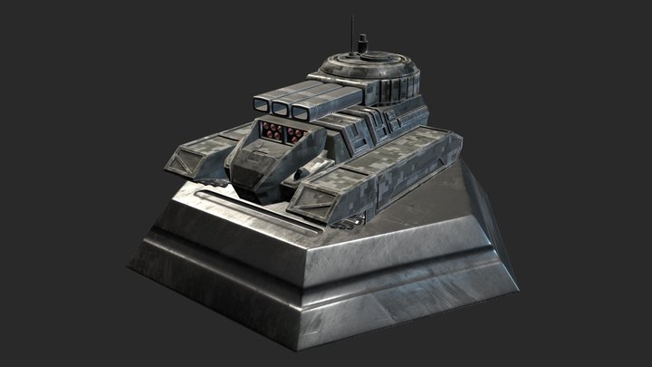 Battletech: Burke II 3D Model