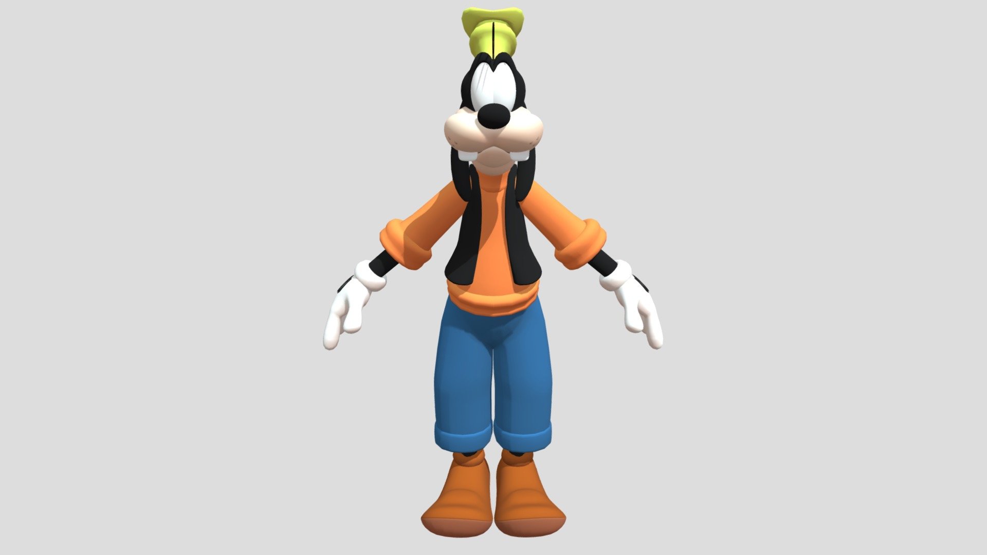 Mickey Mouse Clubhouse Goofy - 3D model by SMF Friends Fan 2024 YouTube ...