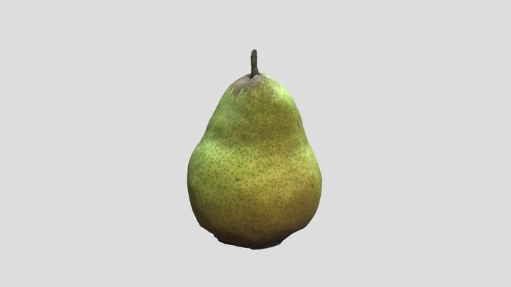 A pear 3D Model