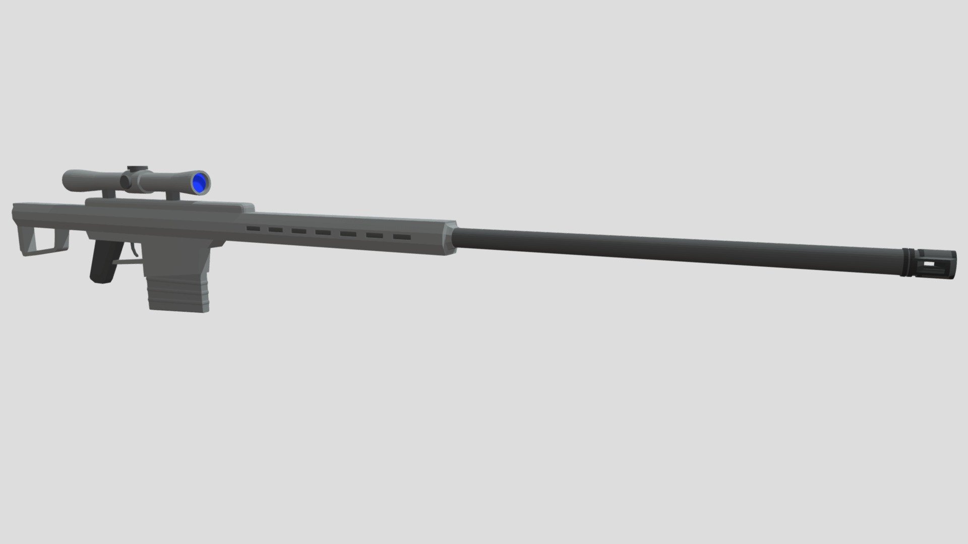 Type 1 Anti Tank Rifle - Download Free 3D model by MIDNIGHT_WARFARE ...