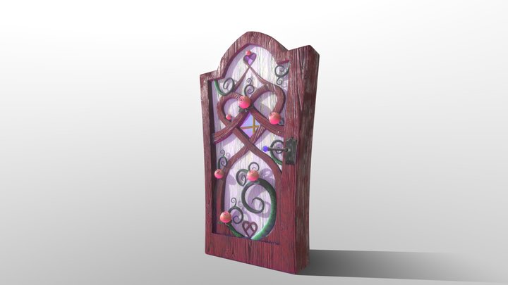 Wedding Tavern Door 3D Model