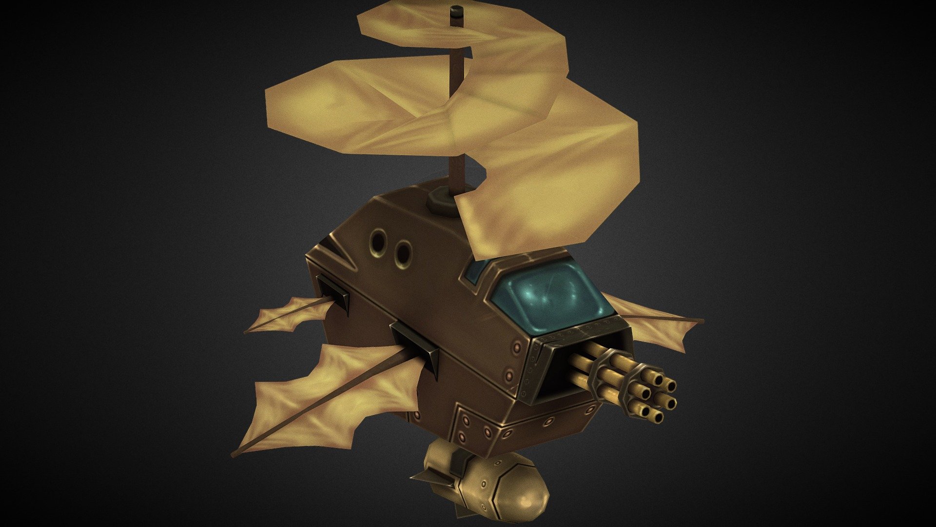 Thopter - 3D model by Thiago Allan (@solsoleil) [0b49496] - Sketchfab