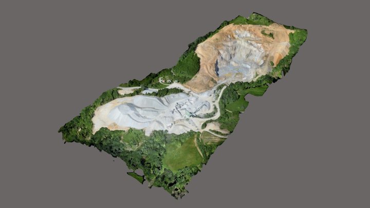 Stone pit 3D Model