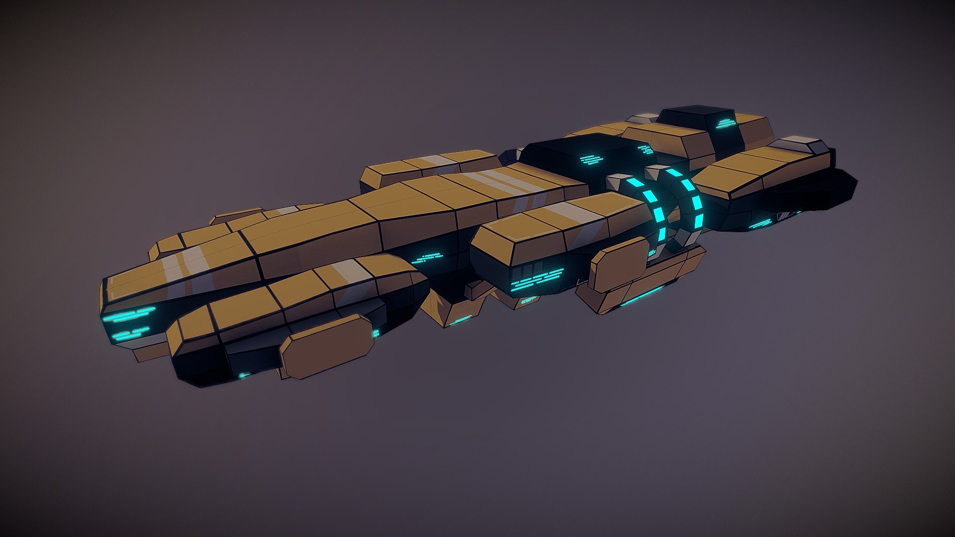 C-R Forerunner Battleship - 3D Model By Forged1212 [0b49f74] - Sketchfab