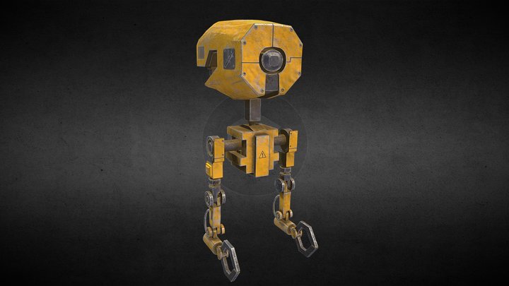 CCTV Mech Robot 3D Model