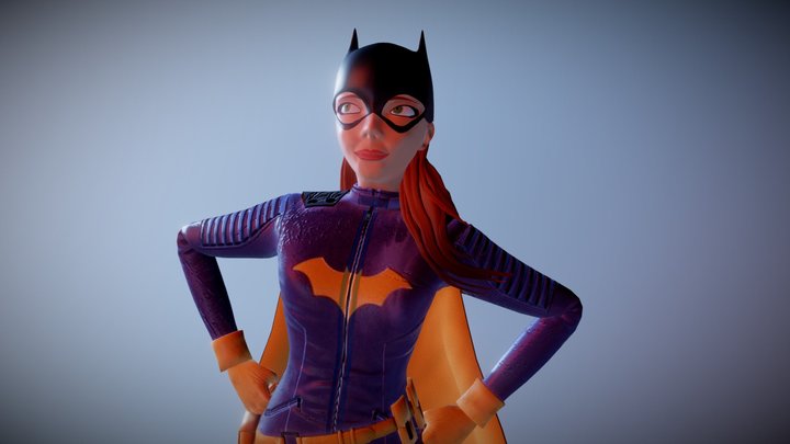 Batgirl 3D Model