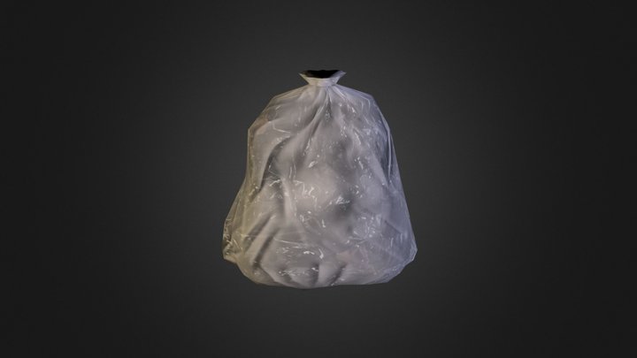 Garbage bag 3D Model