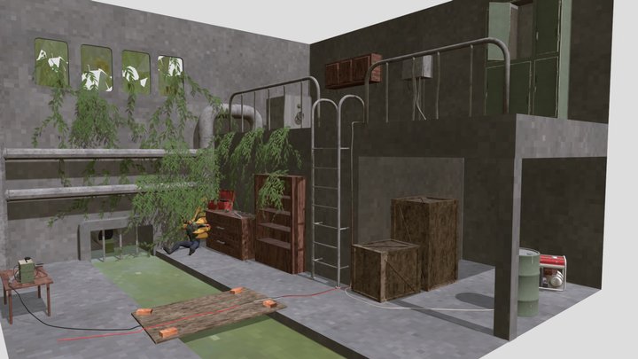 Hideout 3D Model