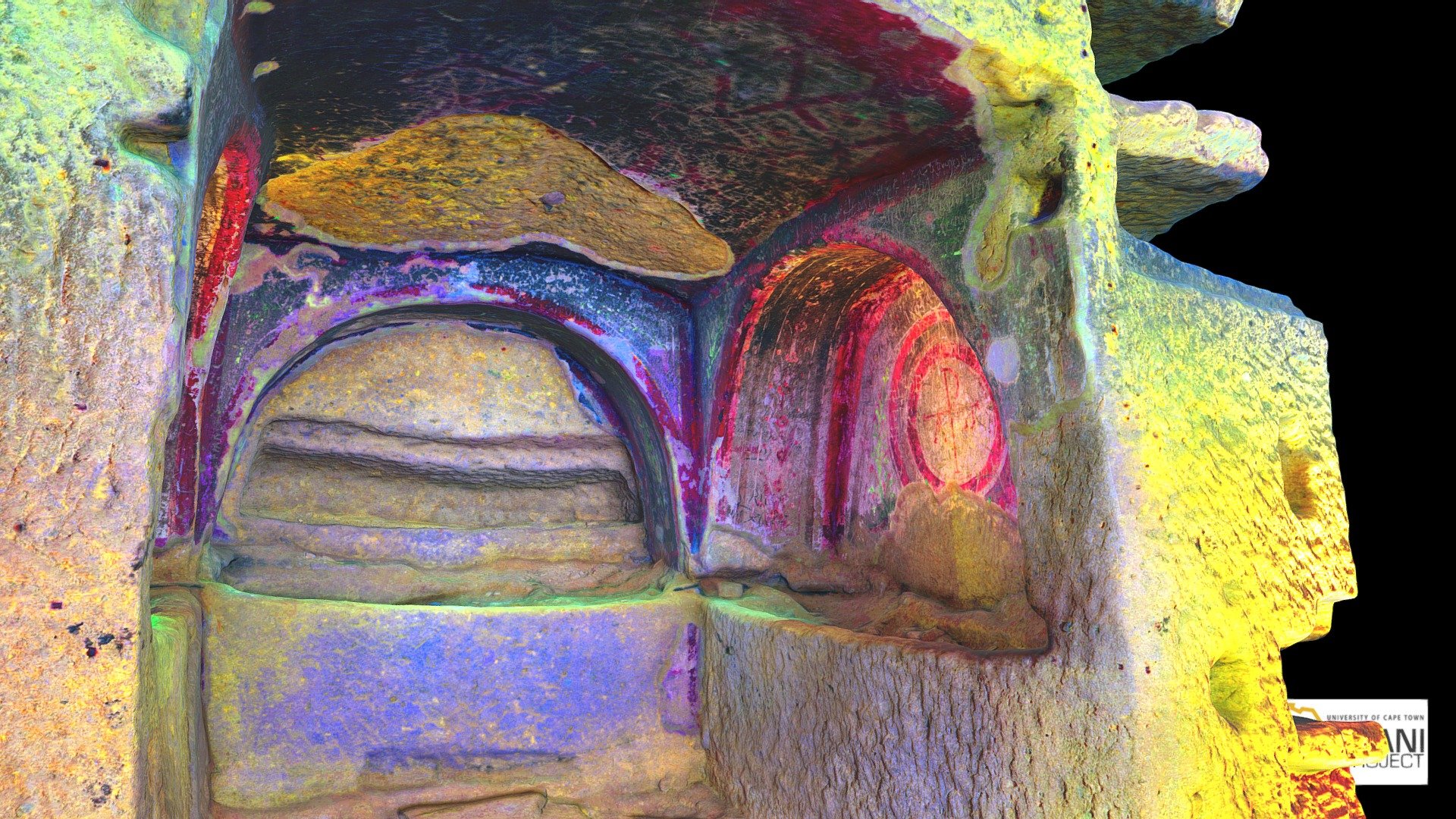 DStretch San Gennaro Catacomb Fresco (10)
