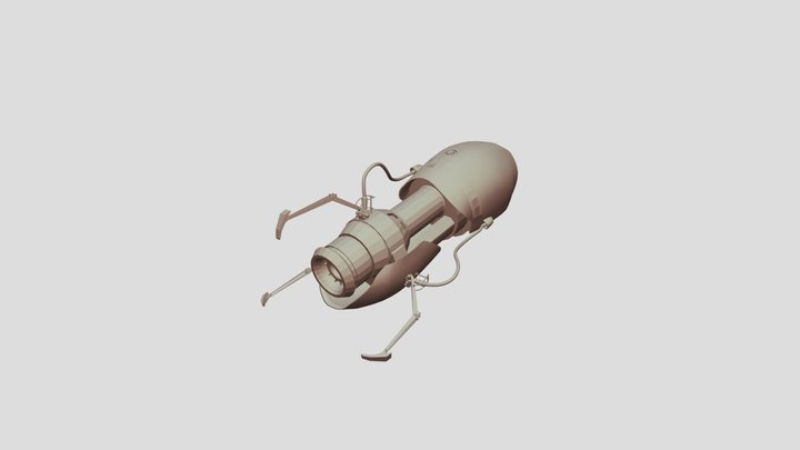 portal gun 3D Model