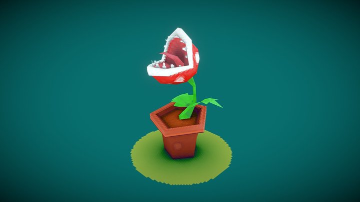 Piranha Plant - Household Props Challenge – Free 3D Model STL