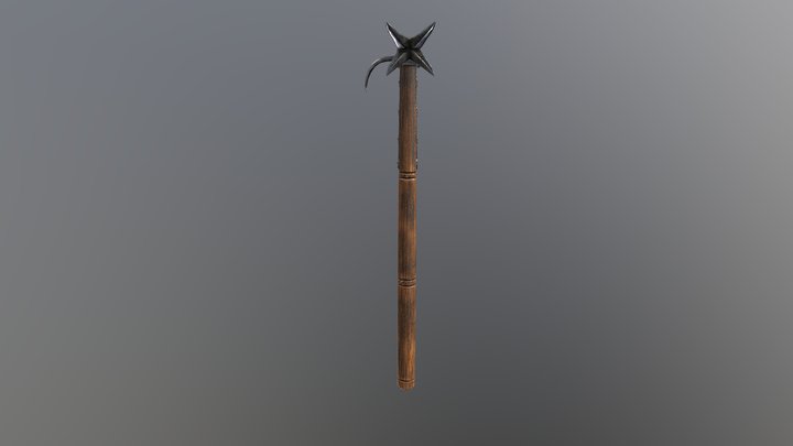medieval war hammer 3D Model